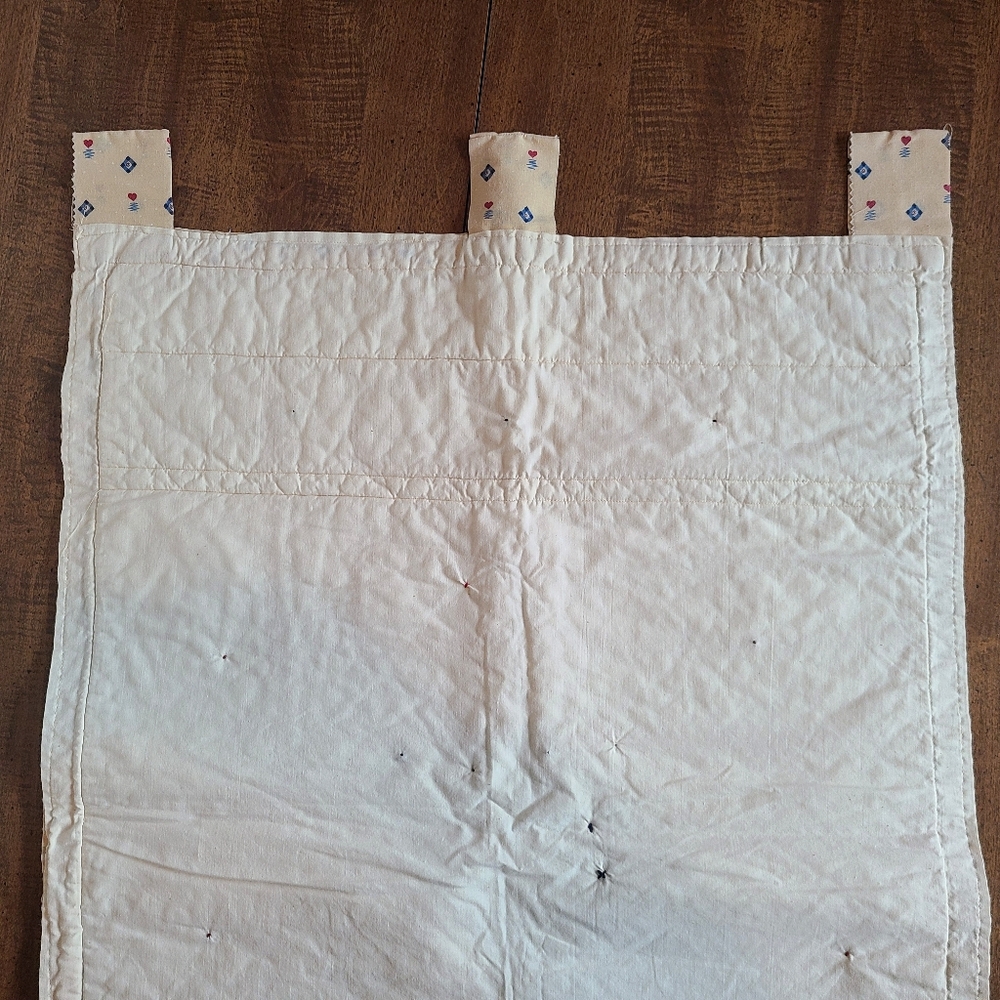 Vtg Raggedy Ann & Andy Baby Quilt Wall Hanging Throw Blanket Nursery Handmade - Picture 15 of 15